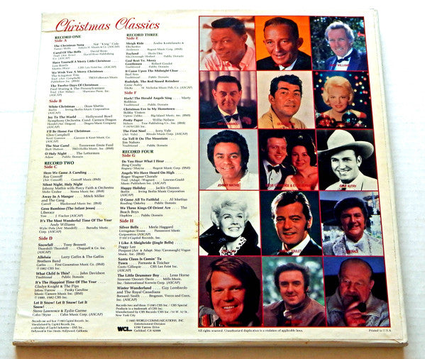 Various : Christmas Classics (4xLP, Comp)