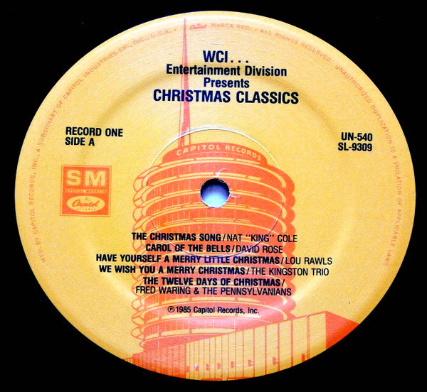 Various : Christmas Classics (4xLP, Comp)