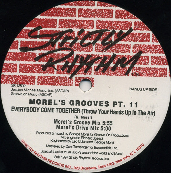 George Morel : Morel's Grooves Pt. 11 (12")