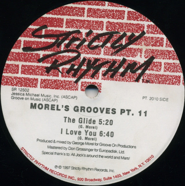 George Morel : Morel's Grooves Pt. 11 (12")