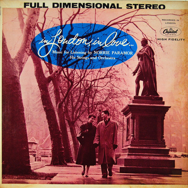 Norrie Paramor His Strings And Orchestra : In London, In Love (LP, RE)