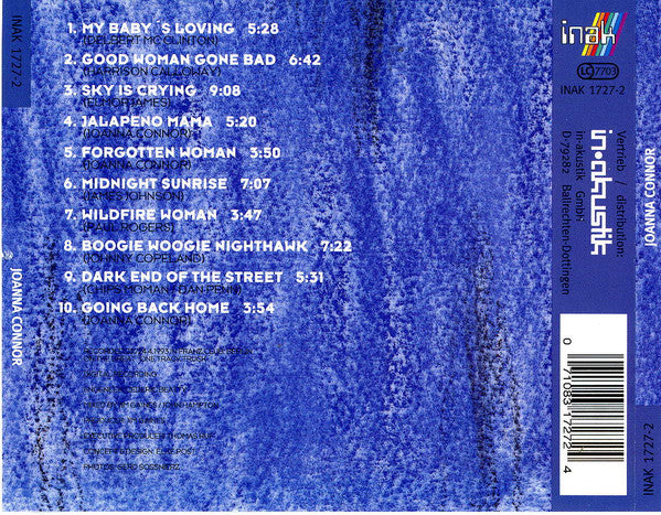 Joanna Connor : LIving On The Road (CD, Album)