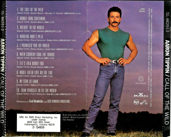 Aaron Tippin : Call Of The Wild (CD, Album, Club)
