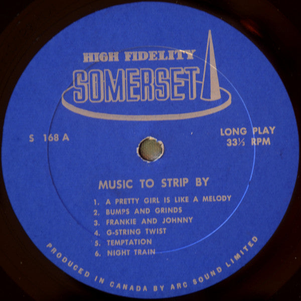 "Bald" Bill Hagan And His Trocaderons : Music To Strip By (LP, Album)