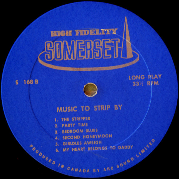 "Bald" Bill Hagan And His Trocaderons : Music To Strip By (LP, Album)