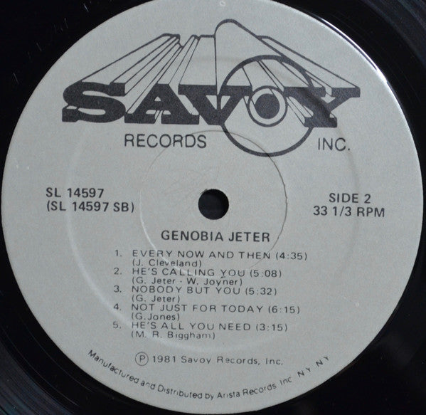 Genobia Jeter : Things 'Have' Got To Get Better (LP)