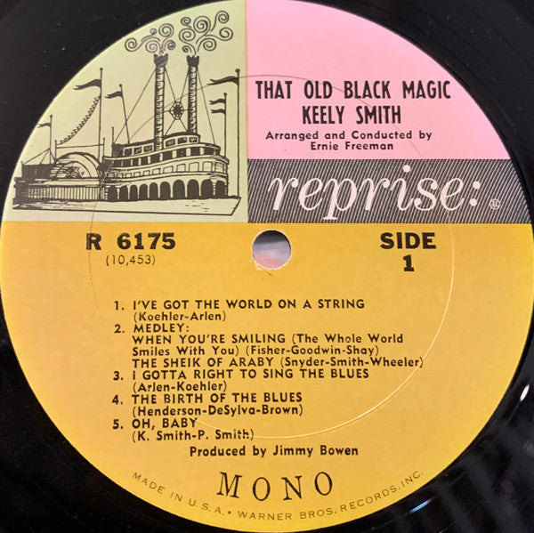 Keely Smith : That Old Black Magic (LP, Album, Mono, Jac)
