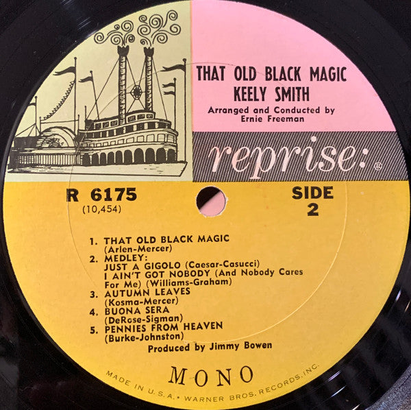 Keely Smith : That Old Black Magic (LP, Album, Mono, Jac)