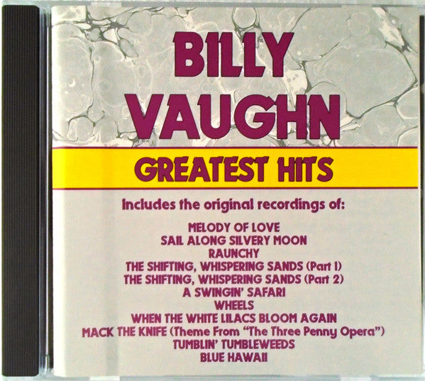 Billy Vaughn : Greatest Hits (CD, Comp)