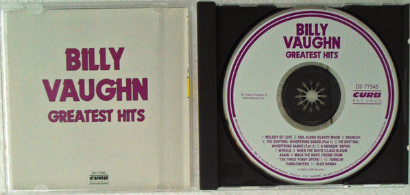 Billy Vaughn : Greatest Hits (CD, Comp)