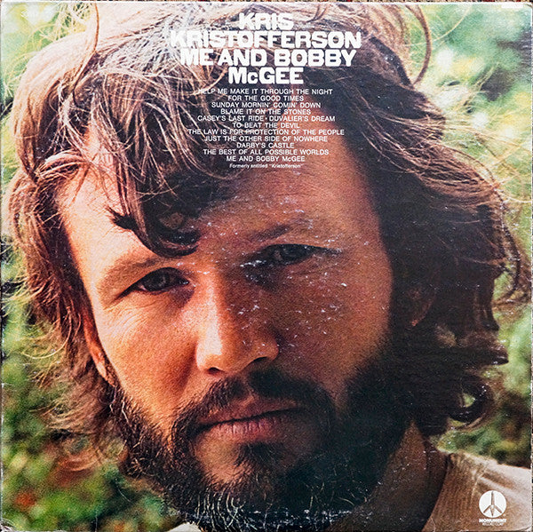 Kris Kristofferson : Me And Bobby McGee (LP, Album, RE, Ter)