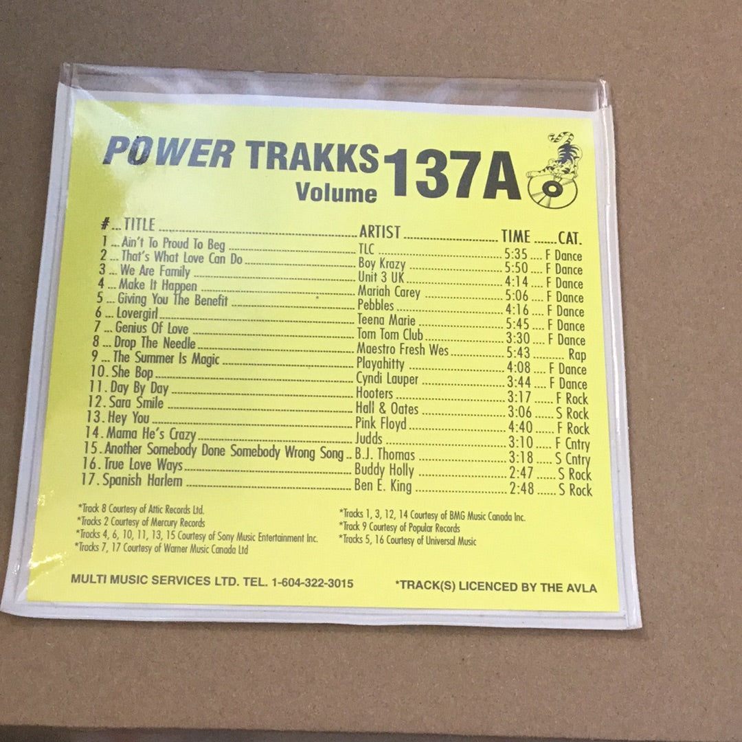 Various - Power Trakks Volume 137A