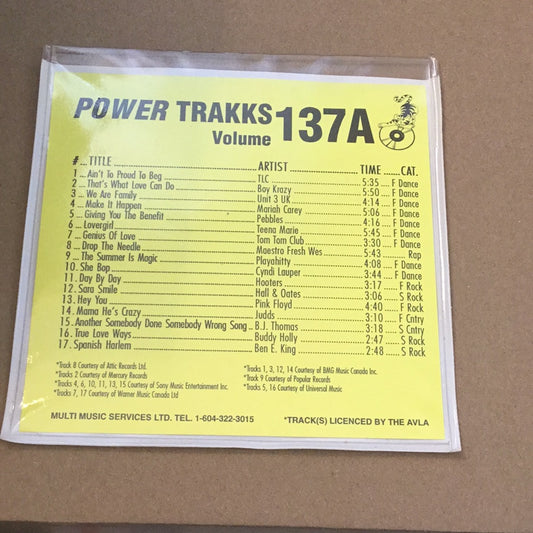 Varios - Power Trakks Volumen 137A