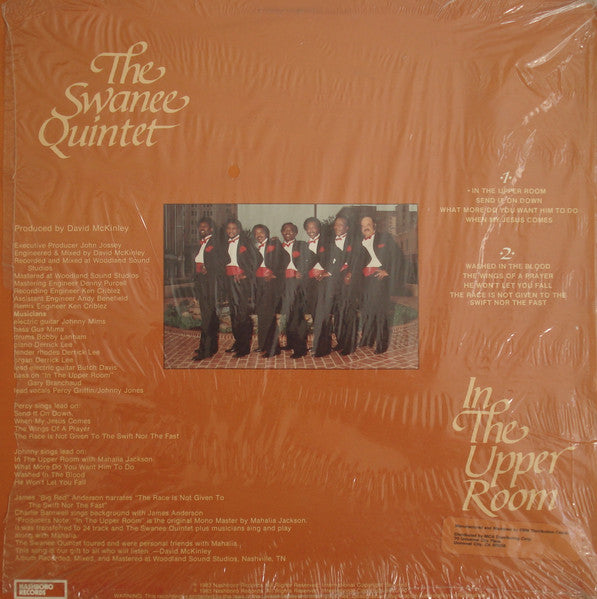 The Swanee Quintet : In The Upper Room (LP, Album)