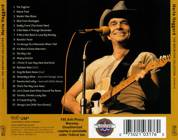 Merle Haggard : The Definitive Collection (CD, Comp)