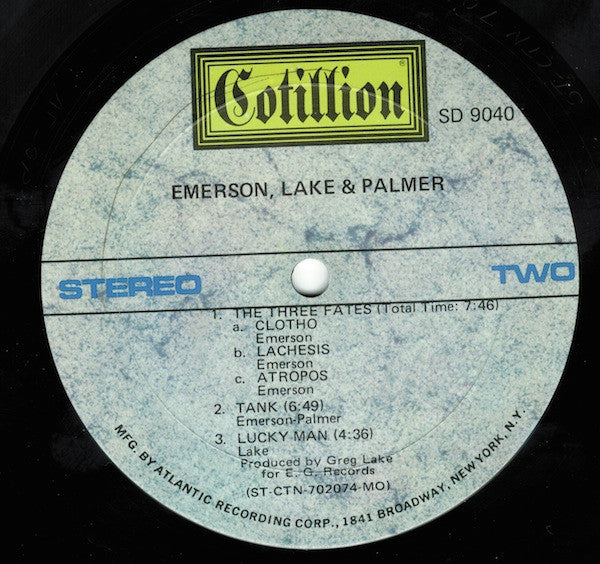 Emerson Lake & Palmer* : Emerson, Lake & Palmer (LP, Album, MO )