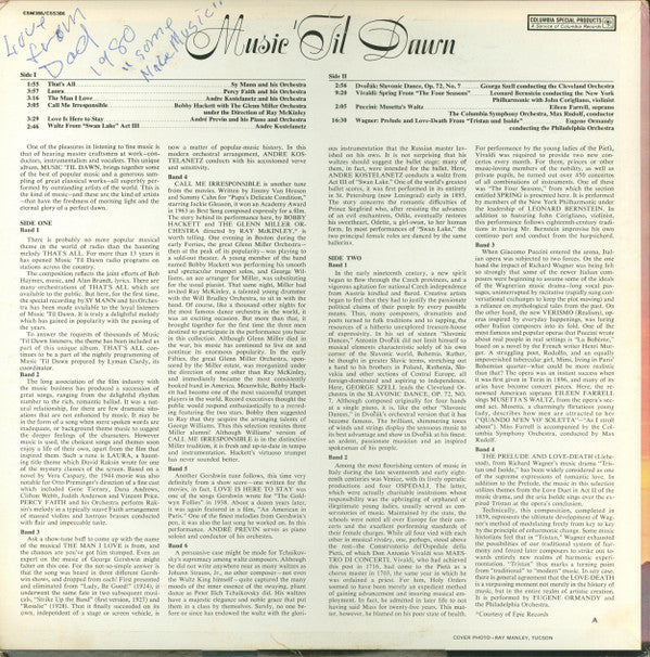 Various : Music 'Til Dawn (LP, Comp)