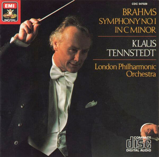 Brahms*, Klaus Tennstedt, London Philharmonic Orchestra : Symphony No. 1 In C Minor (CD, Album)