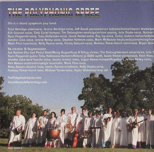 The Polyphonic Spree : The Beginning Stages Of... (CD, Album, Enh)