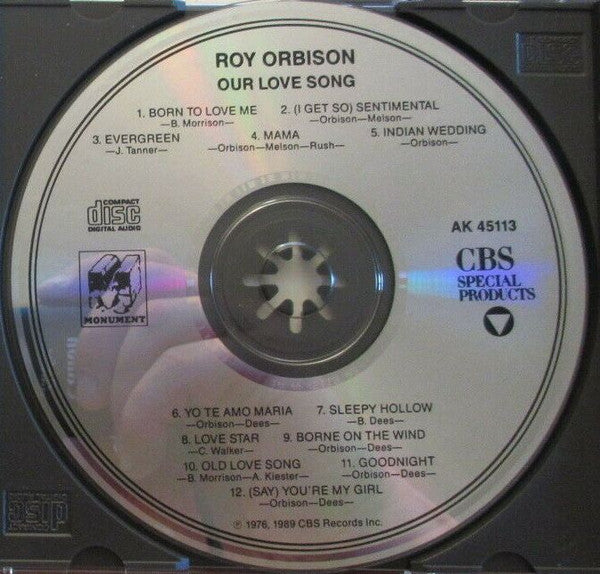 Roy Orbison : Our Love Song (CD, Comp)