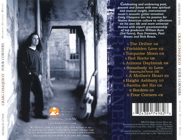 Craig Chaquico : Four Corners (CD, Album)