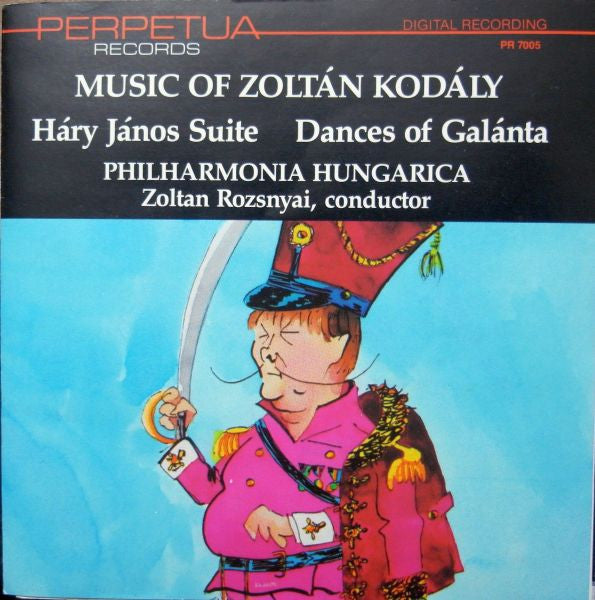 Zoltán Kodály, Philharmonia Hungarica, Zoltan Rozsnyai : Music Of Zoltán Kodály (CD)