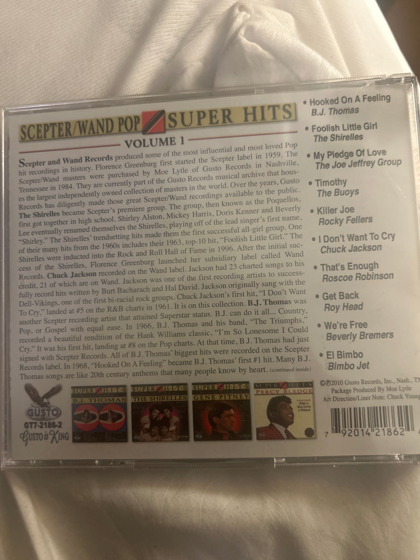 Various - Scepter/Wand Pop Super Hits - Volume 1 (CD)