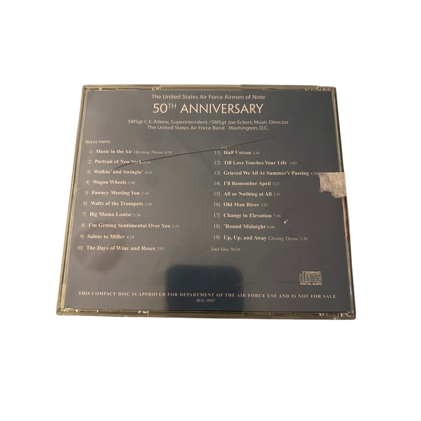 The United States Air Force Airmen Of Note - 50th Anniversary [CD]