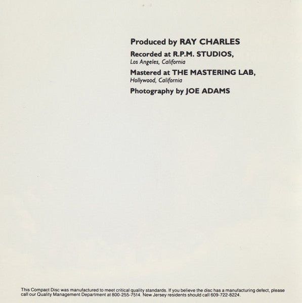 Ray Charles : The Spirit Of Christmas (CD, Album)
