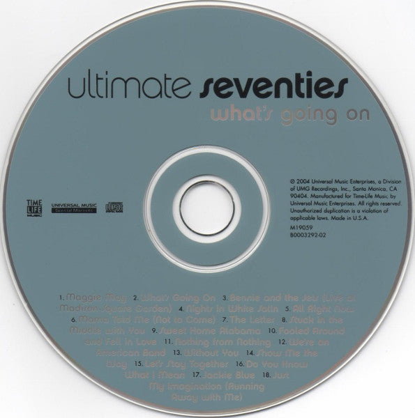 Various : Ultimate Seventies (3xCD, Comp)