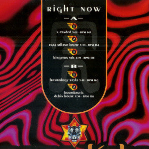 Ma-Radscha* And The Sham : Right Now (12")