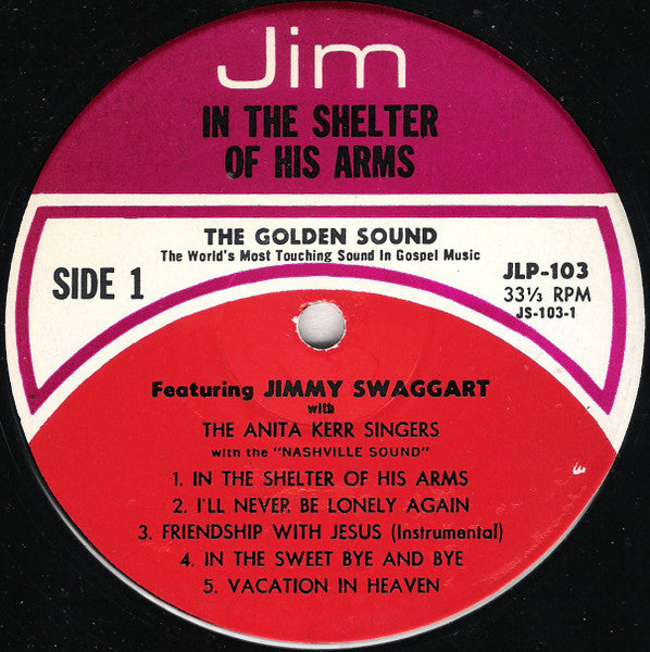 Jimmy Swaggart : In The Shelter Of His Arms (LP, Album)