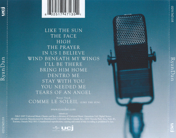 RyanDan : RyanDan (CD, Album)