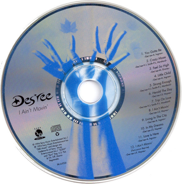 Des'ree : I Ain't Movin' (CD, Album)