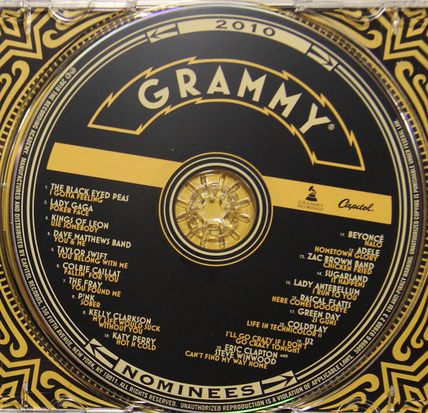 Various : 2010 Grammy Nominees (CD, Comp)