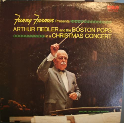 Arthur Fiedler And Boston Pops Orchestra : Arthur Fiedler And The Boston Pops In A Christmas Concert (LP, Comp)