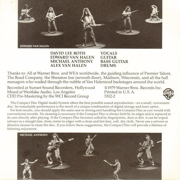 Van Halen : Van Halen II (CD, Album, Club, RE, BMG)