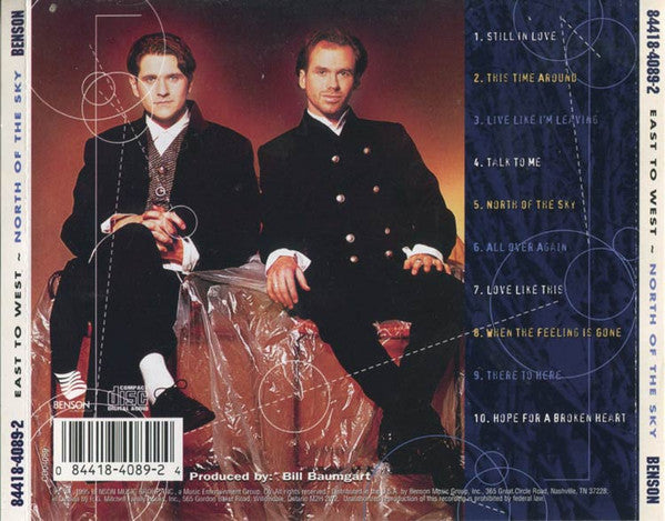 East To West : North Of The Sky (CD, Album)