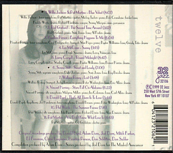 Various : Jazz For When You're Alone (CD, Comp, Q P)