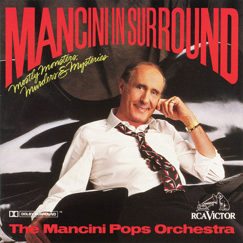 Henry Mancini And The Mancini Pops Orchestra* : Mancini In Surround - Mostly Monsters, Murders & Mysteries (CD, Album)
