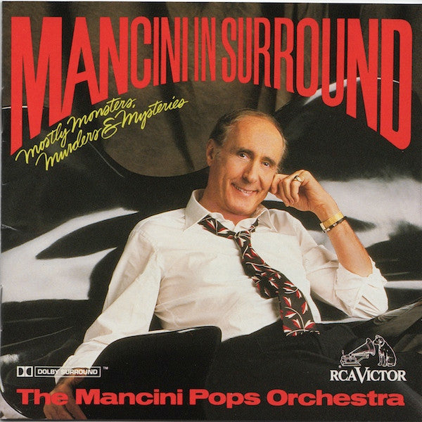 Henry Mancini And The Mancini Pops Orchestra* : Mancini In Surround - Mostly Monsters, Murders & Mysteries (CD, Album)