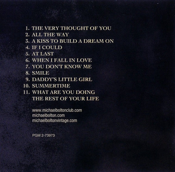 Michael Bolton : Vintage (CD, Album)