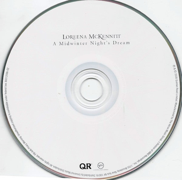 Loreena McKennitt : A Midwinter Night's Dream (CD, Album)