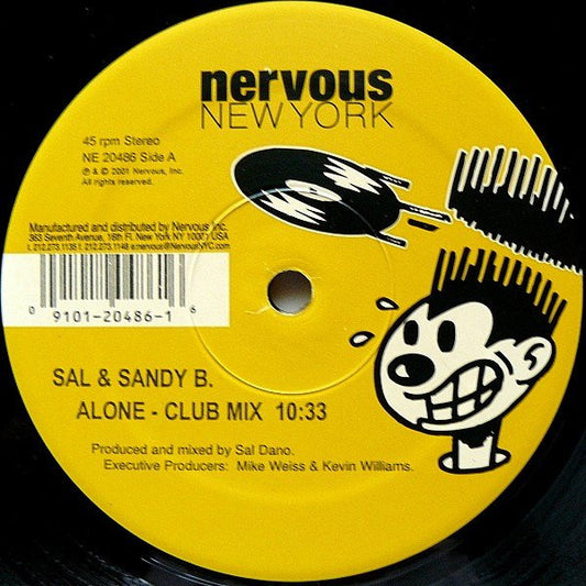 Sal* & Sandy B.* : Alone (12")