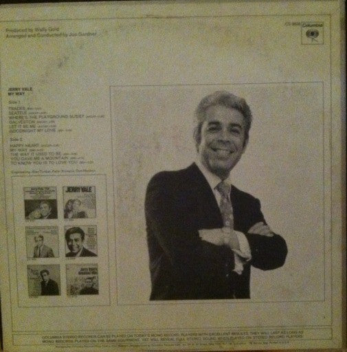 Jerry Vale : My Way (LP, RE)