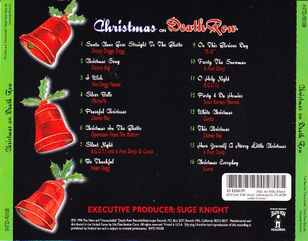 Various : Christmas On Death Row (CD, Comp, Club)