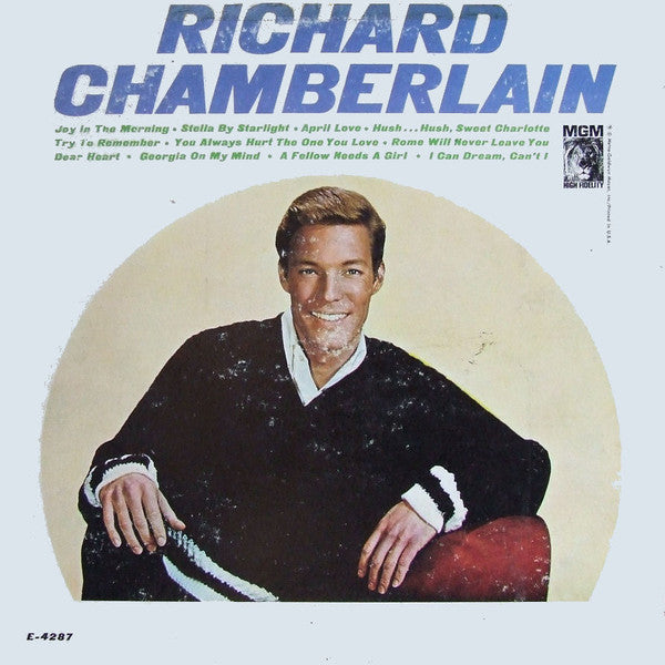 Richard Chamberlain : Joy In The Morning (LP, Album, Mono)