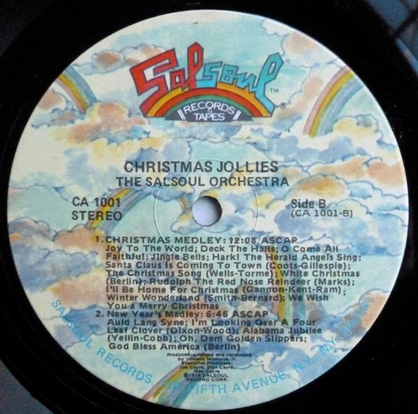 The Salsoul Orchestra : Christmas Jollies (LP, Album, RE, RP)