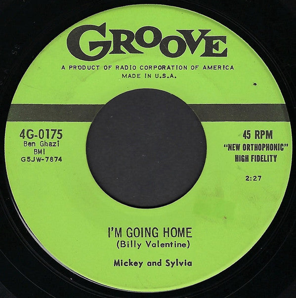 Mickey And Sylvia* : Love Is Strange (7", Single, Ind)