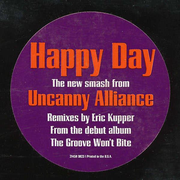 Uncanny Alliance : Happy Day (12", Promo)